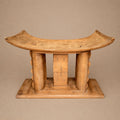 ASANTI STOOL (GHANA) M-LRG