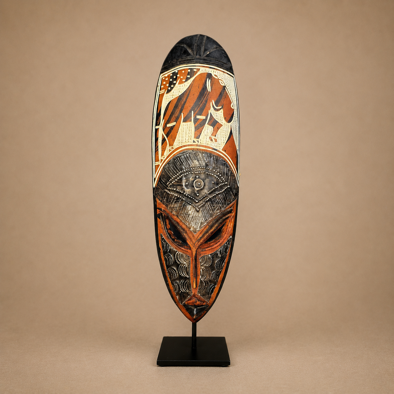ASHANTI SHAKPA MASK (GHANA) 45H