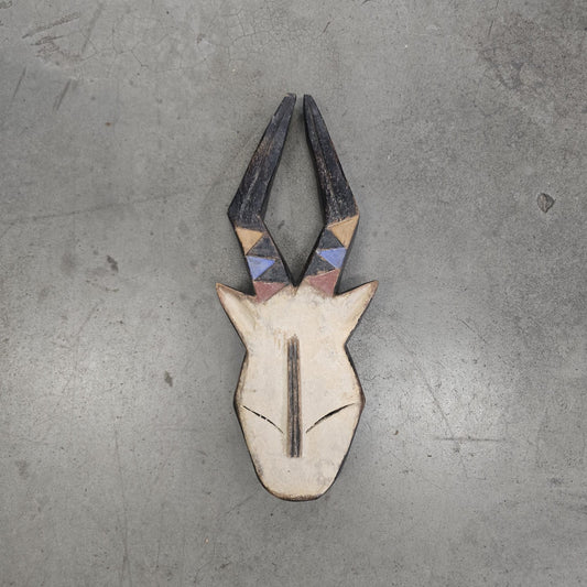 KWELE MASK (REPUBLIC OF THE CONGO) ANTELOPE 40H