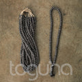 TUAREG EBONY+ALUM PRAYER BEAD (NIGER)
