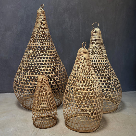 BAMBOO LAMPSHADE (INDONESIA) CONE GROUP