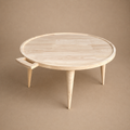 Close-up of natural wood grain on a South African Coffee Table - Extra Large Natural from South Africa