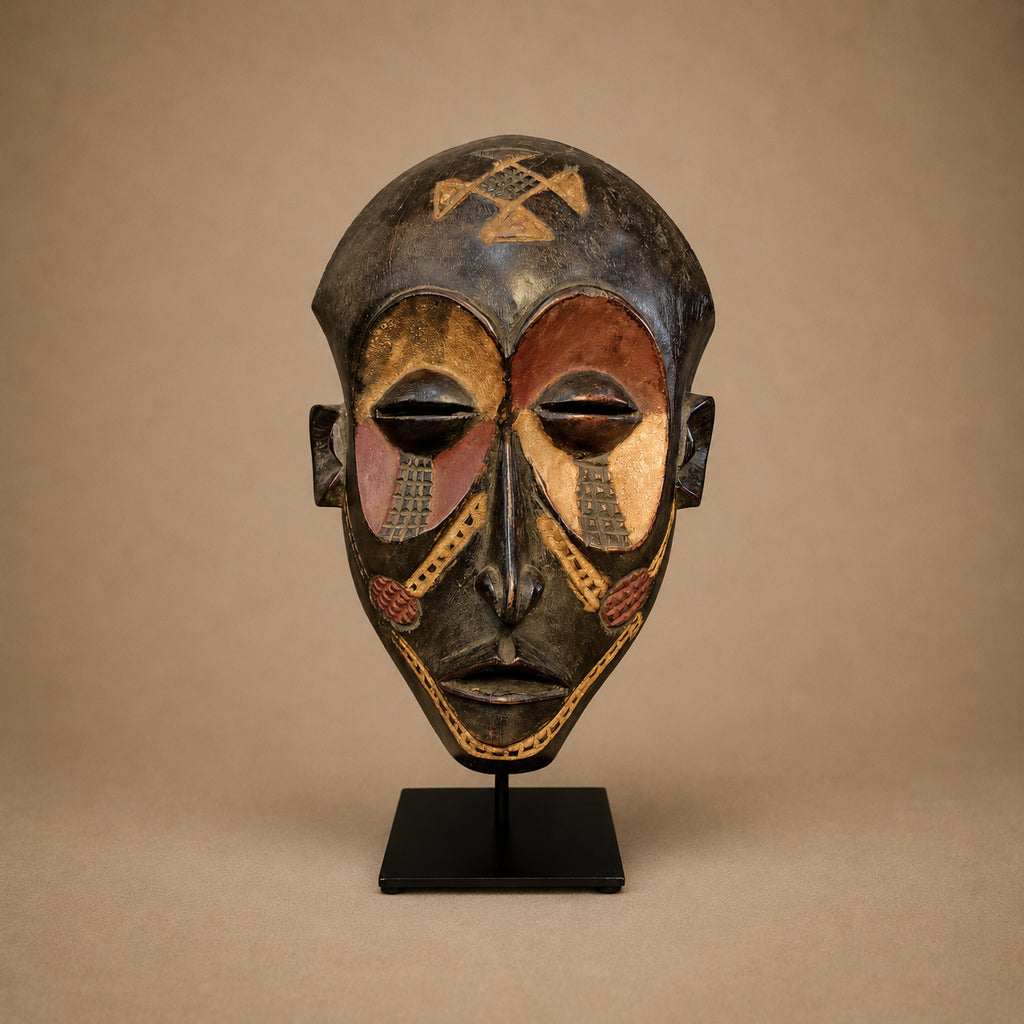 CHOKWE MASK (REPUBLIC OF CONGO) 33-38H