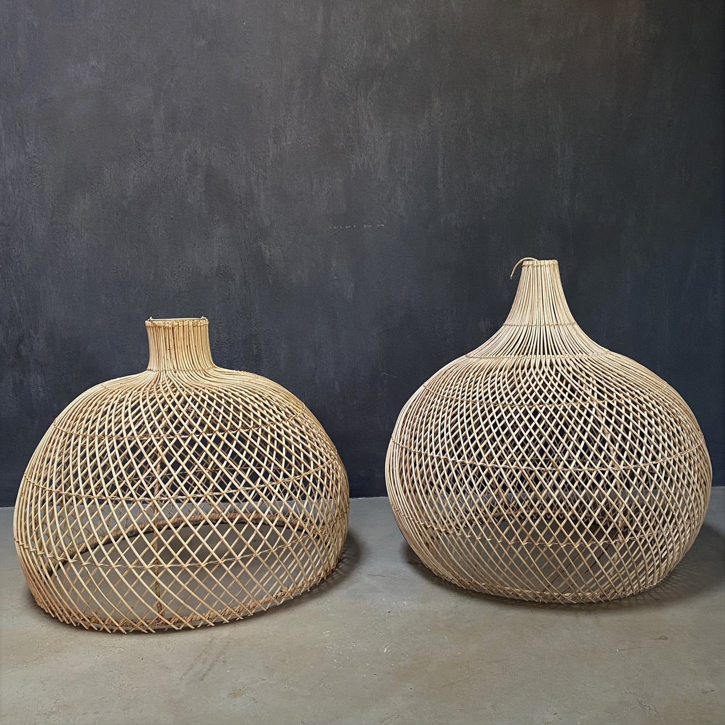 RATTAN LAMPSHADE (INDONESIA) SHADE 60L 60W 70H NAT