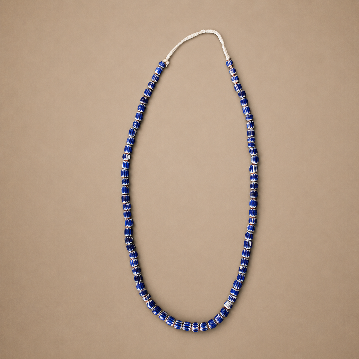 CHEVRON TRADE BEAD STR (GHANA)