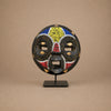 PASSPORT MASK (GHANA) BEADED 15H