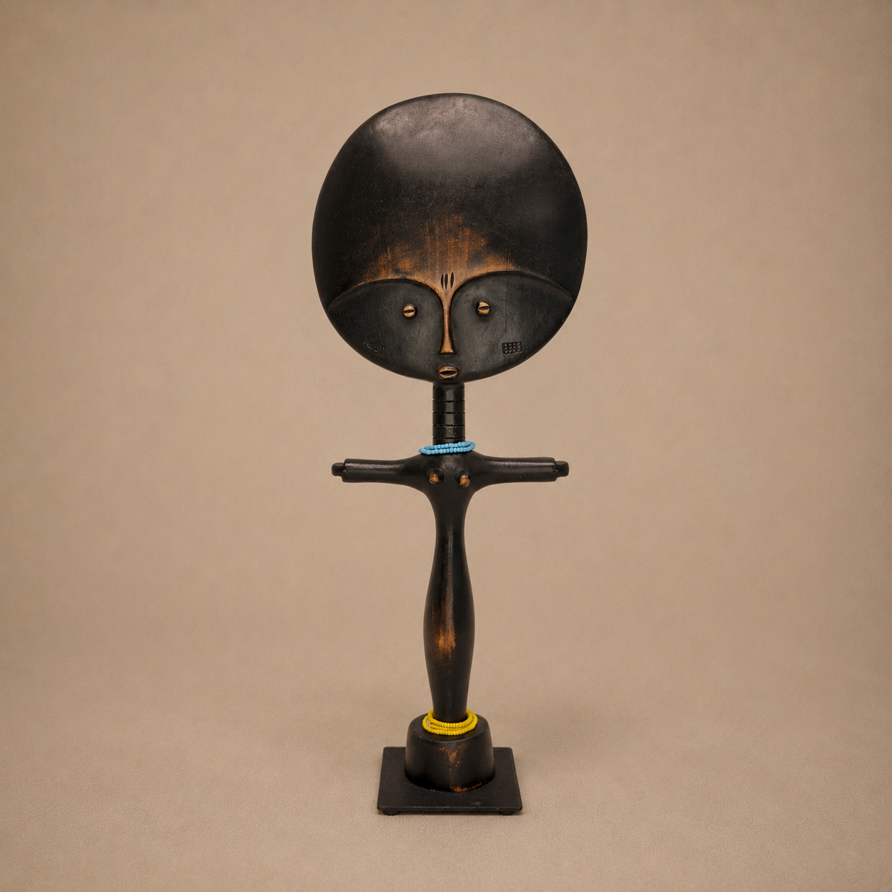 ASANTI AKUA-BA DOLL (GHANA) 38H DARK