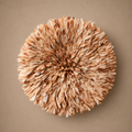 Close-up detail of a Juju Headdress (Cameroon) 80D Beige at Togu'na