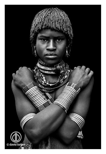 ROLLED PRINT DAVID BALLAM OMO VALLEY 5 120L 80H