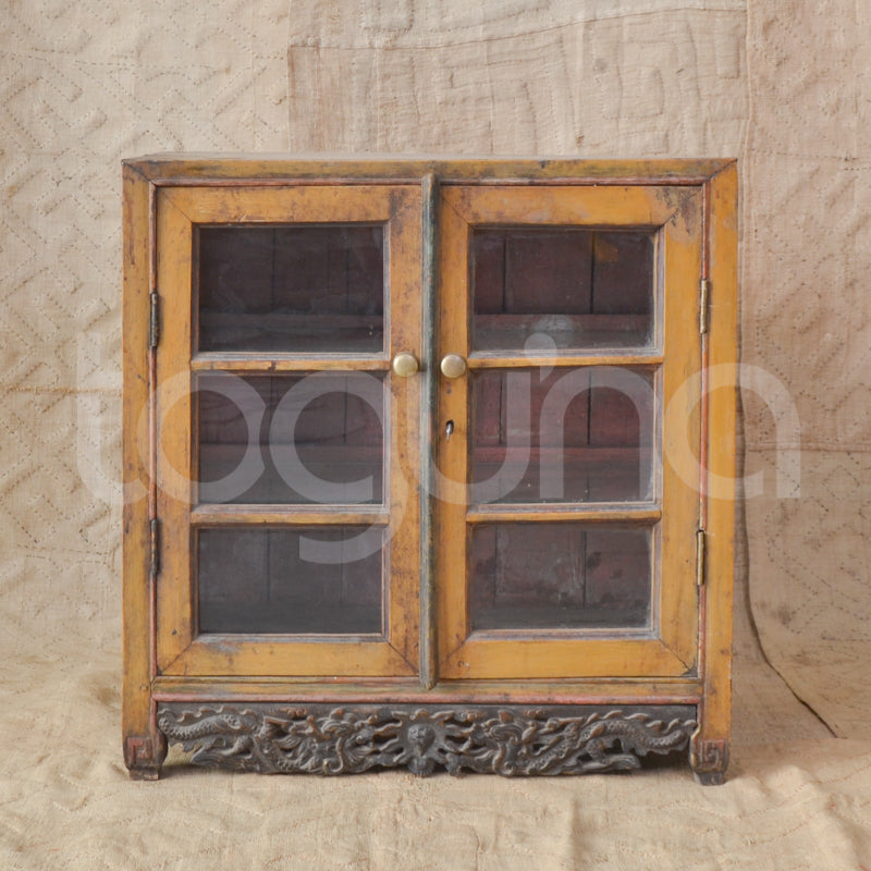 ANTIQUE CHINESE CUPBOARD (INDONESIA) 165L 50W 210H