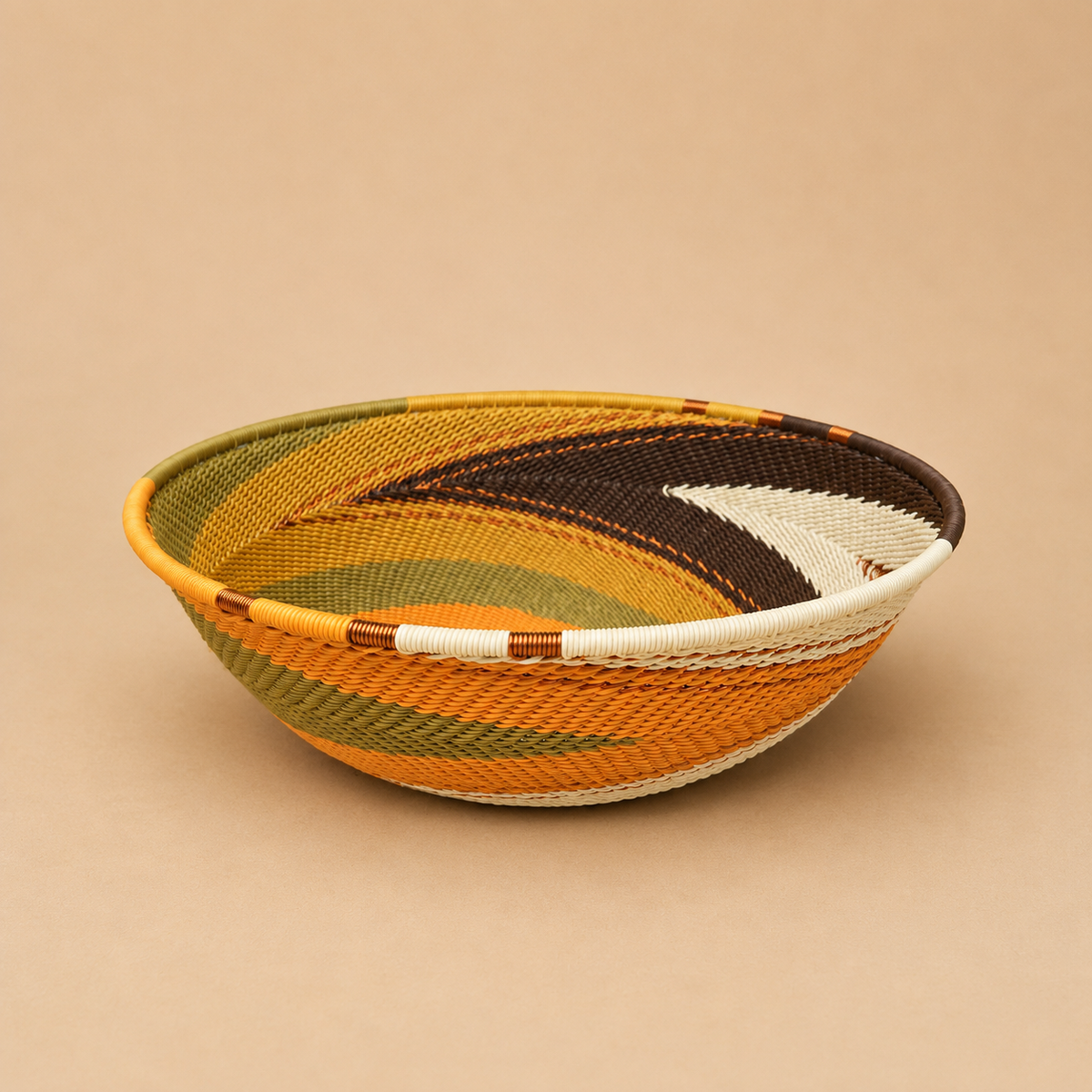 TELEPHONE WIRE BASKET (SOUTH AFRICA) BOWL 20D