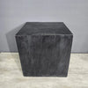 BALINESE SIDE-TABLE (INDONESIA) CUBE 40L 40W 40H BLK