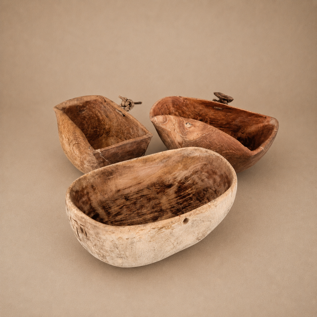 TURKANA BOWL (KENYA) OVAL SML 24L 15W