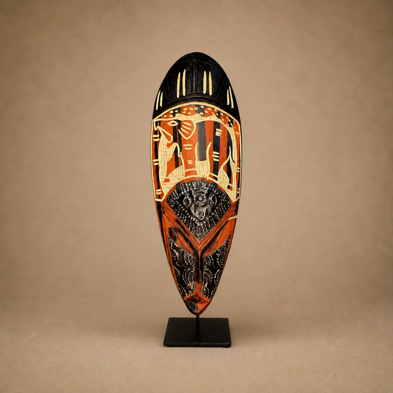 ASHANTI SHAKPA MASK (GHANA) 30H