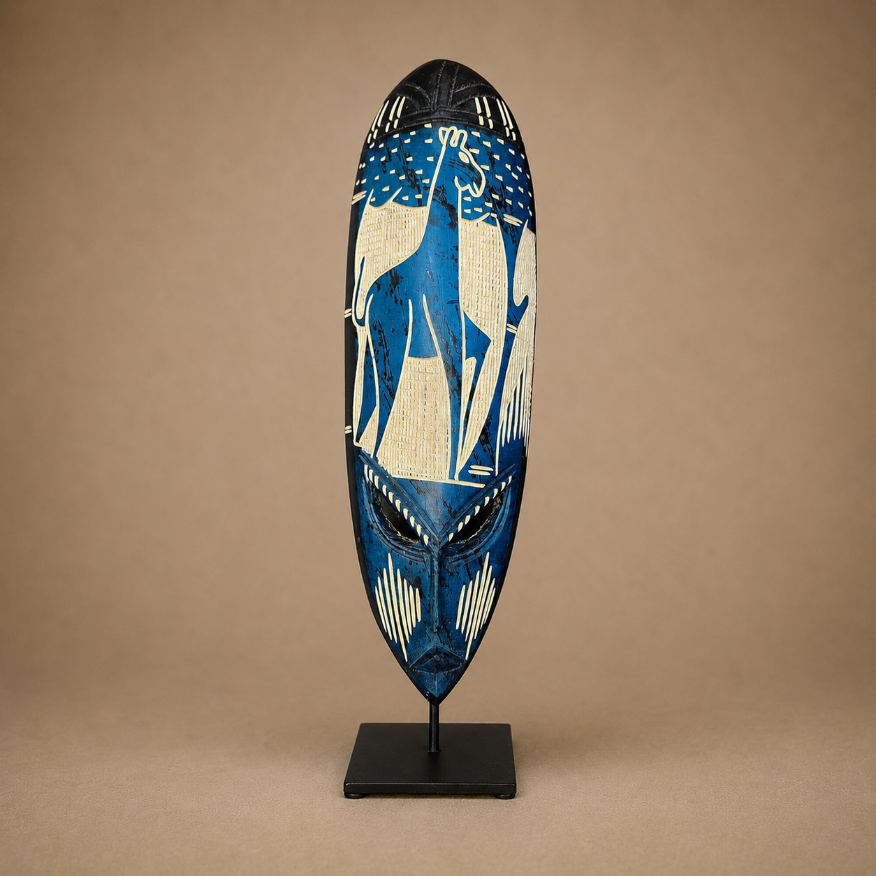 ASHANTI SHAKPA MASK (GHANA) 45H