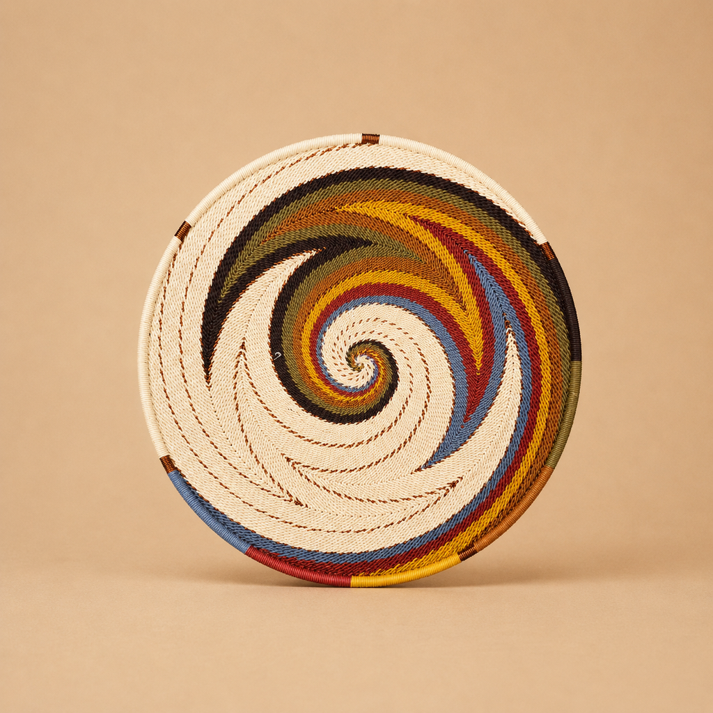 TELEPHONE WIRE BASKET (SOUTH AFRICA) BOWL 20D