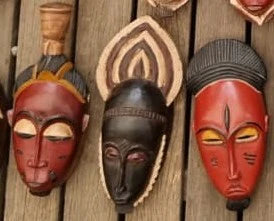 BAULE MASK (IVORY COAST) 27H