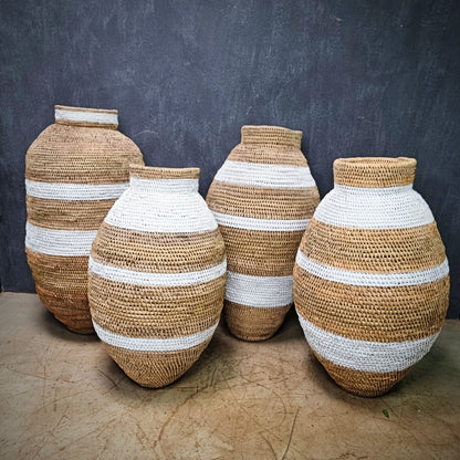 buhera striped basket