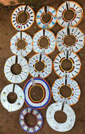 MAASAI BEAD COLLAR (KENYA) 33W 36H
