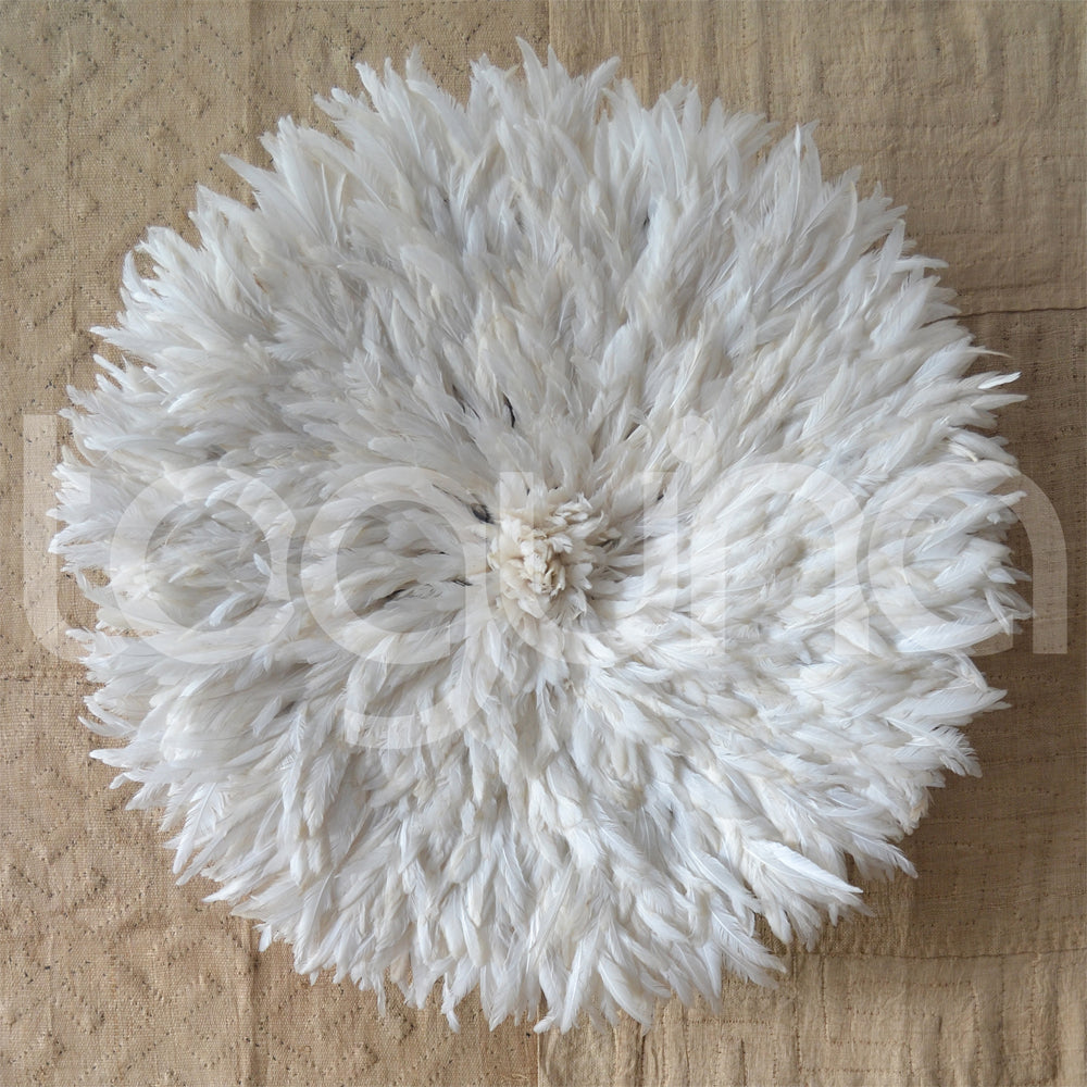JUJU HEADDRESS (CAMEROON) 80D WHITE