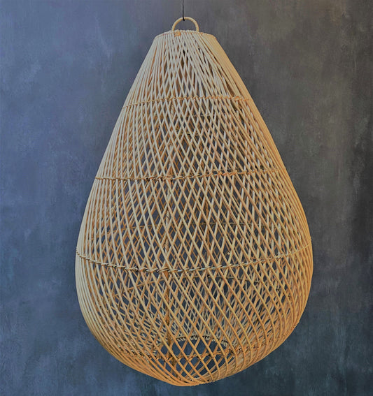 RATTAN LAMPSHADE (INDONESIA) DROP 45L 45W 70H NAT
