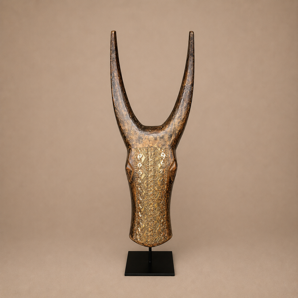 BAMBARA BULL HEADDRESS (MALI) MED