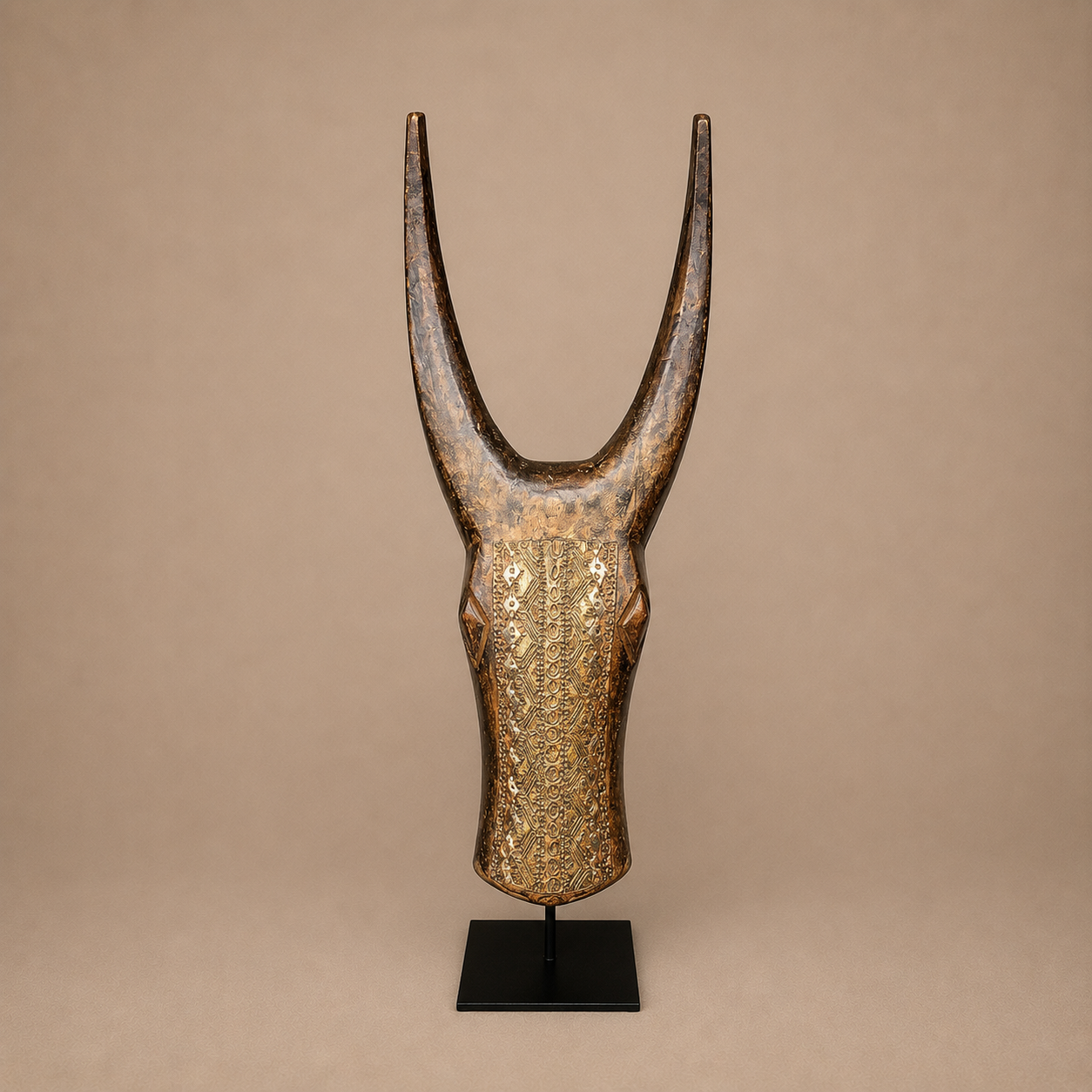 BAMBARA BULL HEADDRESS (MALI) MED