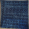 DOGON CLOTH CUSHION (MALI) 40L 40W INDIGO