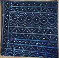 DOGON CLOTH CUSHION (MALI) 40L 40W INDIGO