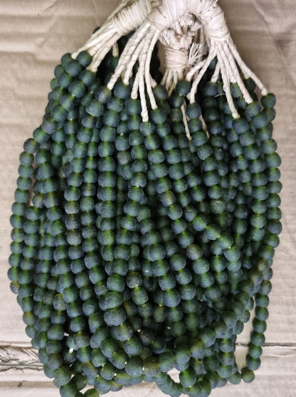 RECYCLED GLASS BEAD (GHANA) SML