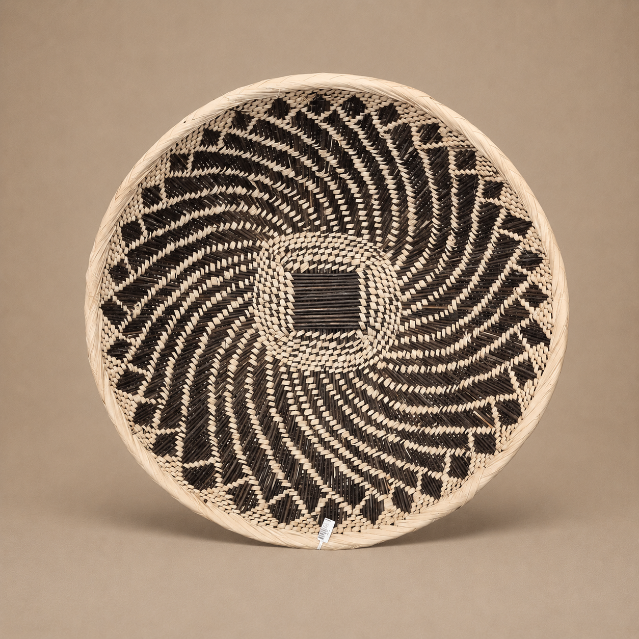 TONGA BASKET DBL WEAVE (ZAMBIA) PLATTER 70D