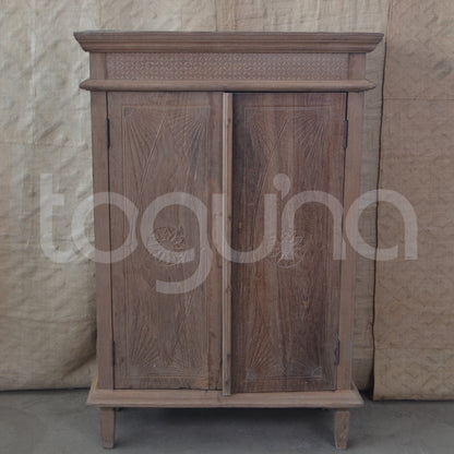 ANTIQUE CHINESE CUPBOARD (INDONESIA) 165L 50W 210H