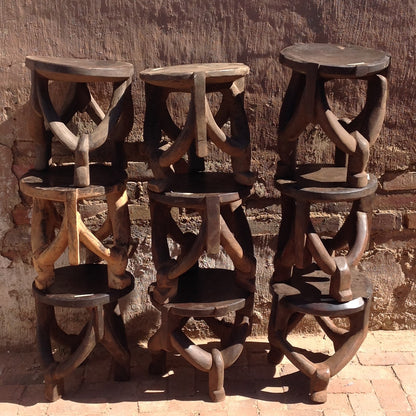 HEHE STOOL (TANZANIA) 44H 43D NAT