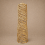 Bamboo Lampshade Pipe 30x30x115cm Natural (Indonesia) - African Curio at Togu'na