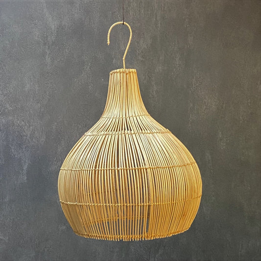 RATTAN LAMPSHADE (INDONESIA) MINARET 45L 45W 60H NAT