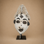 PUNU MASK (CAMEROON/GABON) 40H BEADED