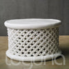 BAMILEKE STOOL/SIDE-TABLE (CAMEROON) 70D 43H CUSTOM