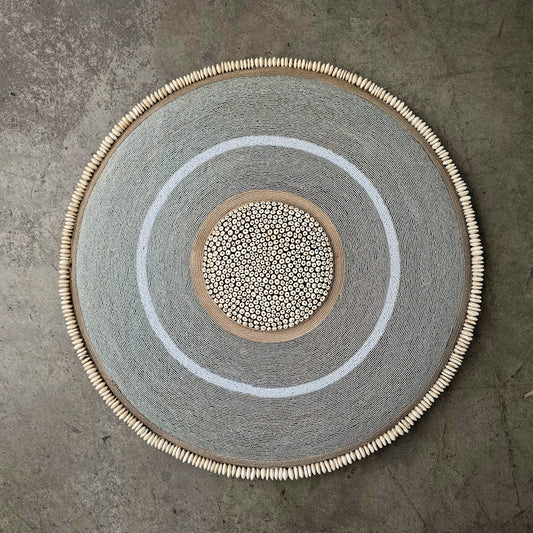 DECORATIVE SHIELD (CAMEROON) 75D BEADED SP