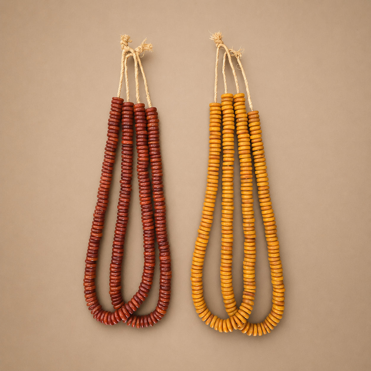 AFRICAN AMBER BEAD (KENYA) SML DSC